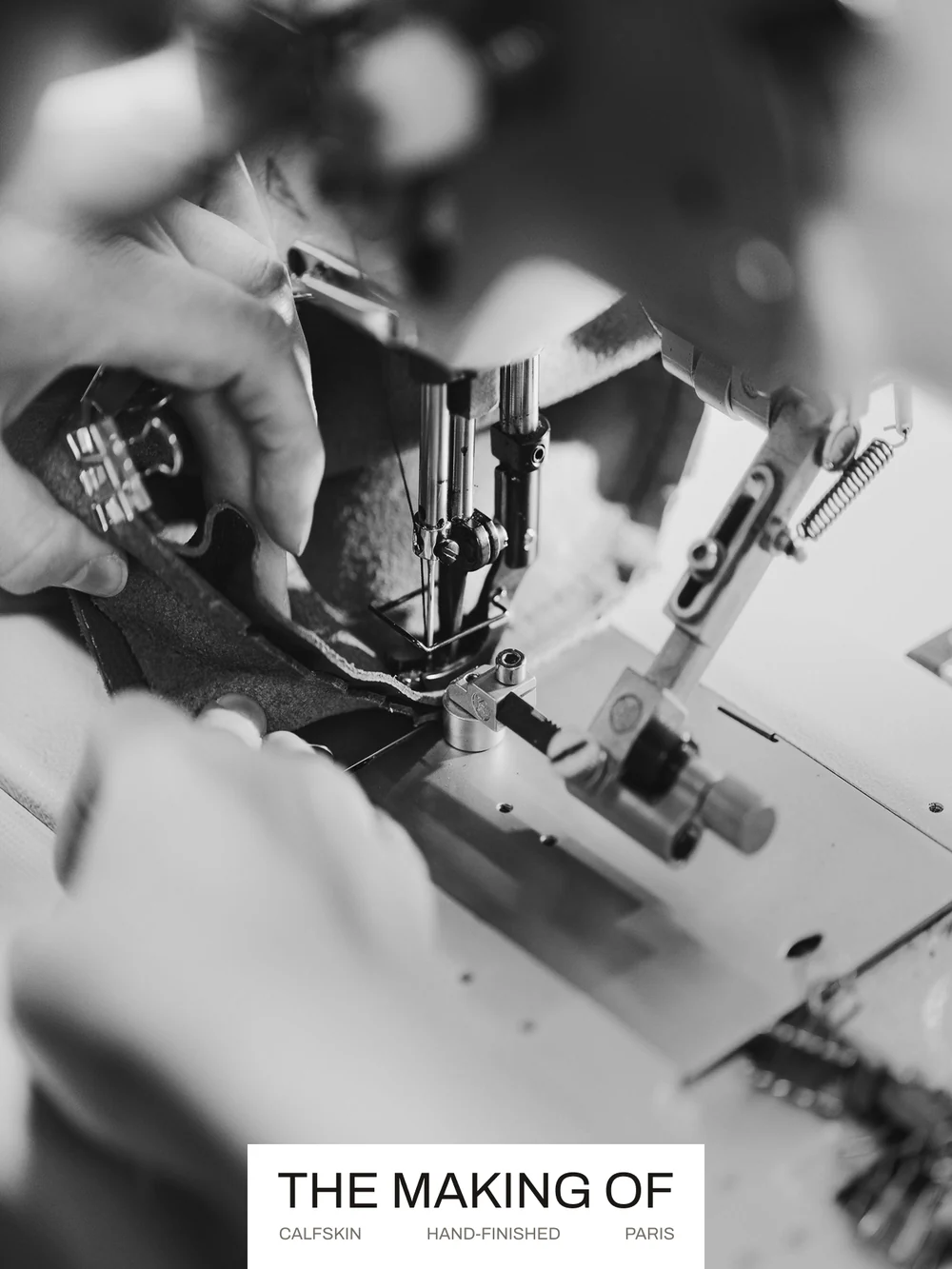 Early afternoon. Not the product, but the hands that make it.